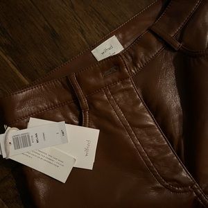 Melina pant in cognac brand new with tag
